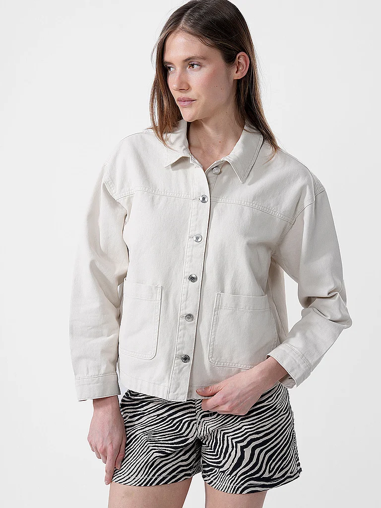 Veste en Jean VERO MODA VMJAMIE Beige XL 2